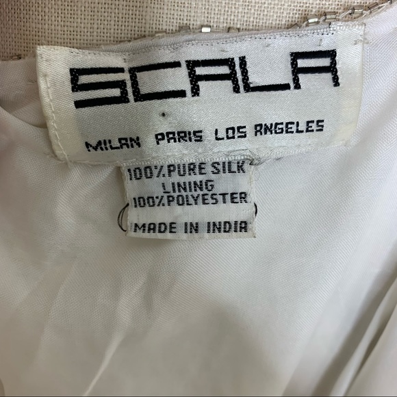 Vintage Scala sequin wedding cocktail dress - Picture 9 of 11